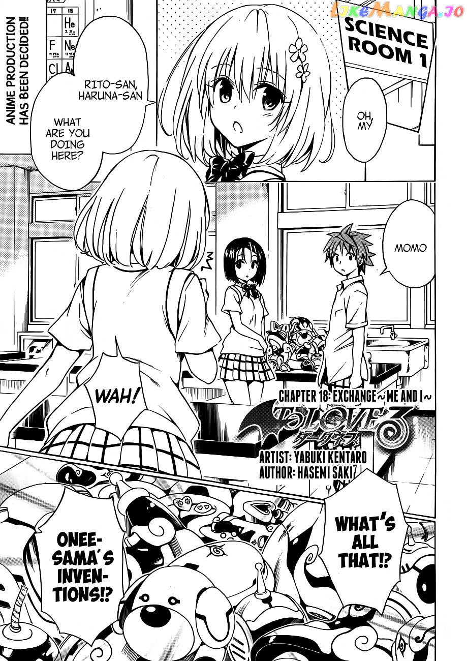 To Love-Ru Darkness chapter 18 - page 4
