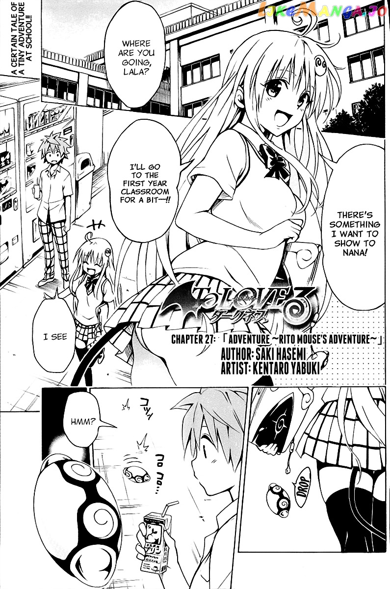 To Love-Ru Darkness chapter 27 - page 3