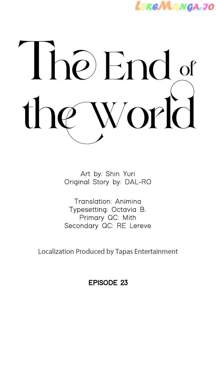 The End of the World Chapter 23 - page 1