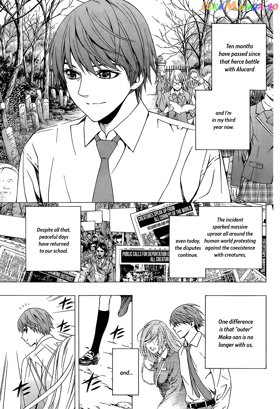 Rosario To Vampire Season Ii chapter 67 - page 7