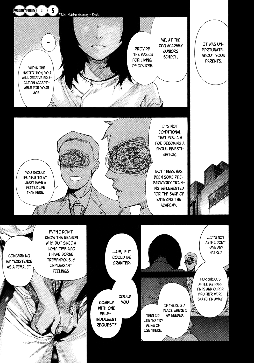Tokyo Ghoul:re chapter 5 - page 2