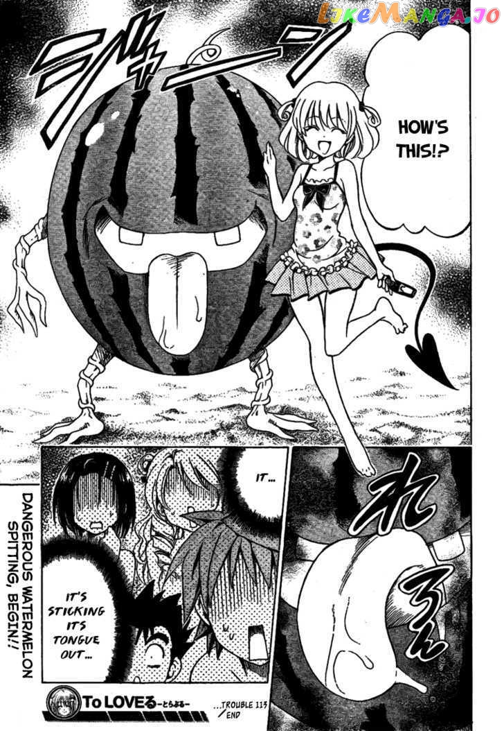To-Love-Ru - Manga chapter 113 - page 20