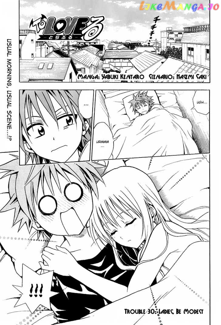 To-Love-Ru - Manga chapter 30 - page 1