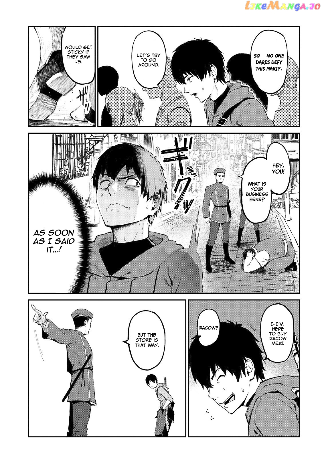 Boushoku-Hi no Ken chapter 10 - page 9