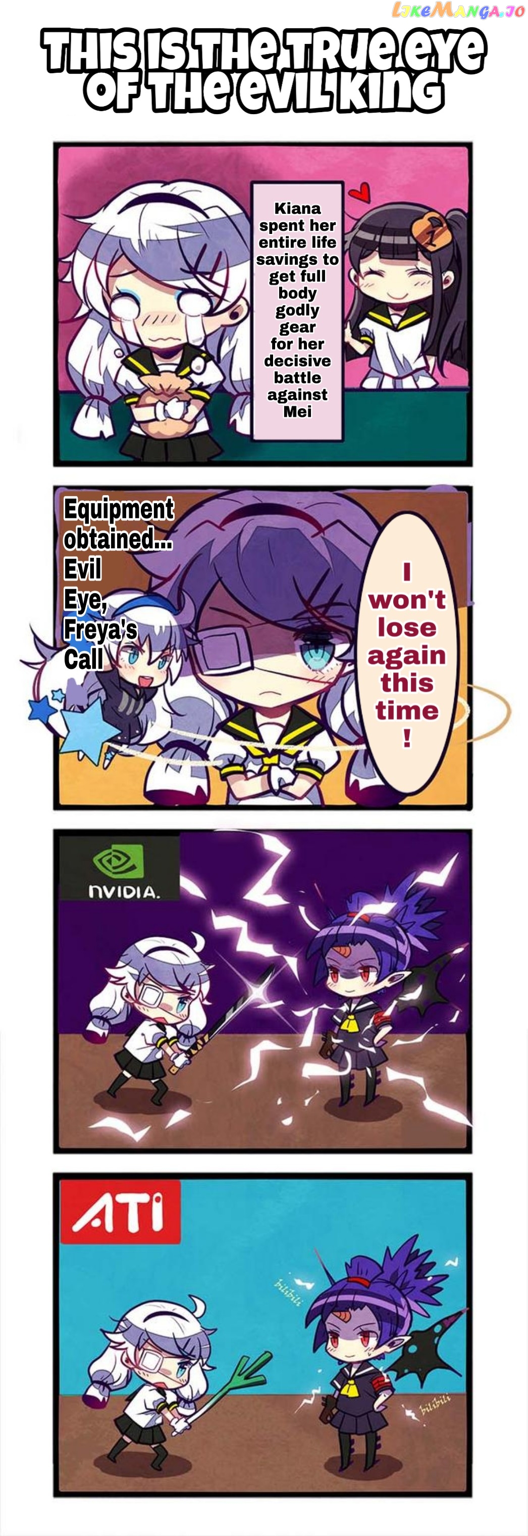 Houkai Gakuen 4 Koma chapter 3 - page 2