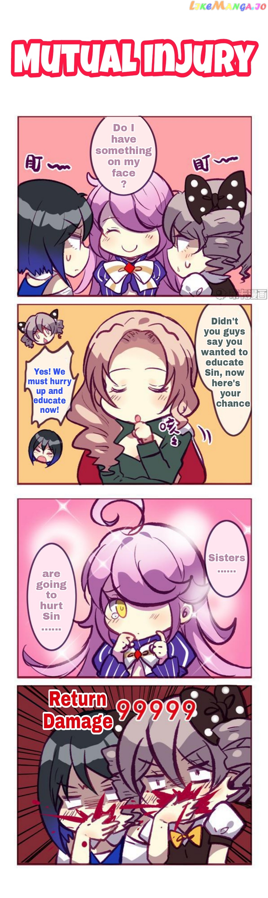 Houkai Gakuen 4 Koma chapter 154 - page 1