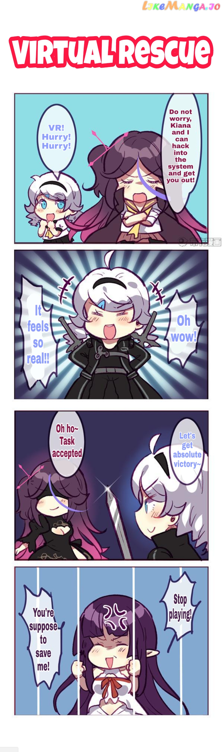 Houkai Gakuen 4 Koma chapter 155 - page 3