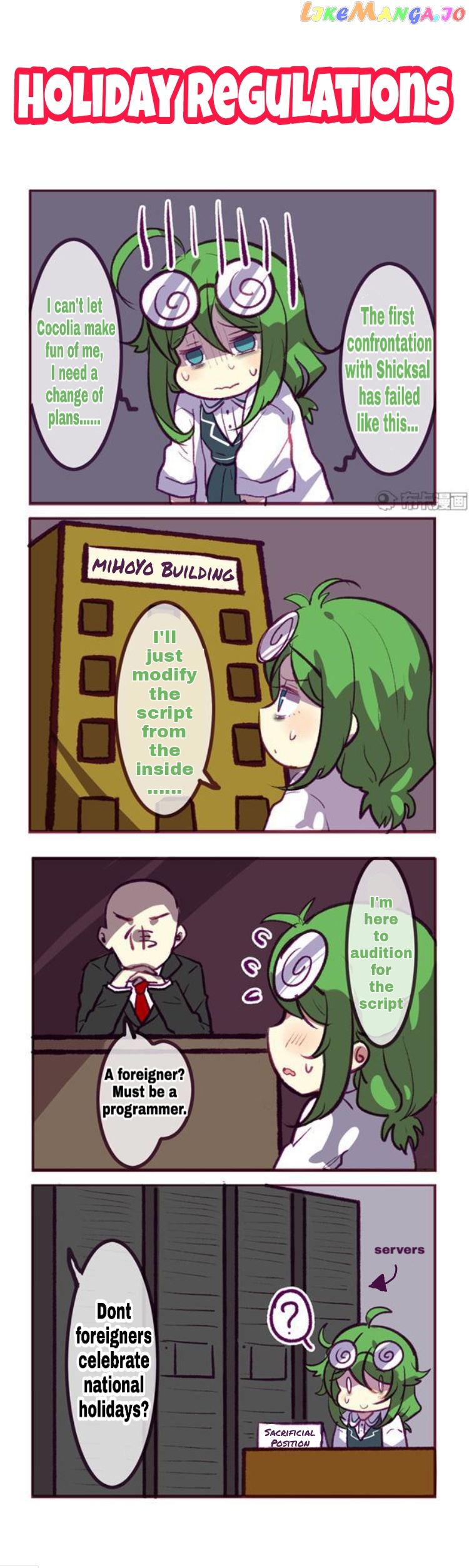 Houkai Gakuen 4 Koma chapter 158 - page 3
