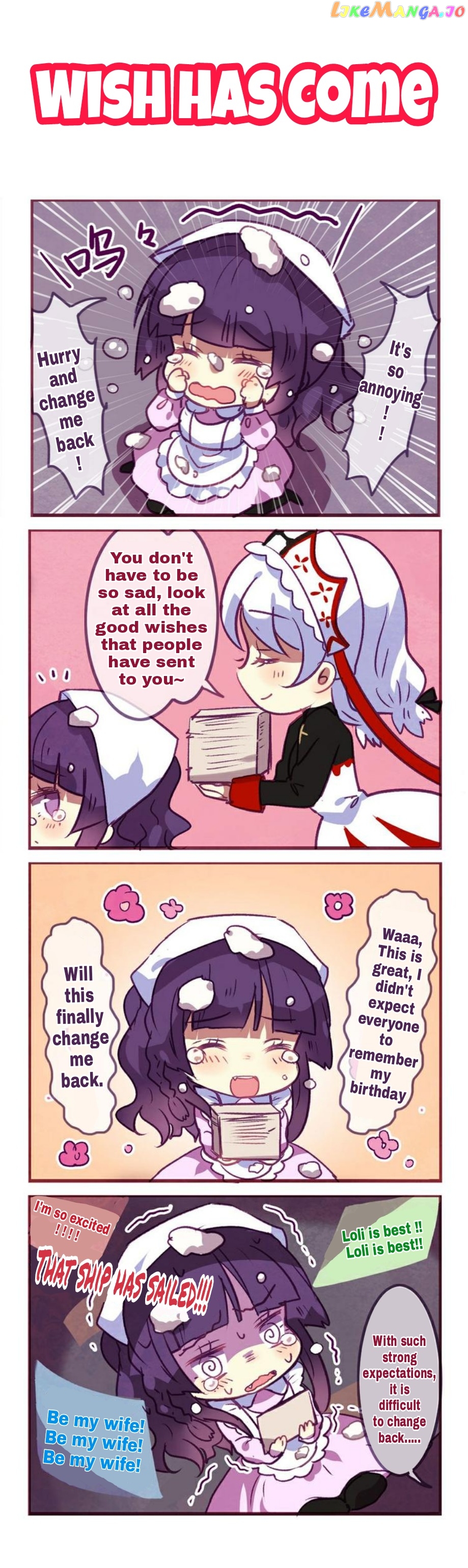 Houkai Gakuen 4 Koma chapter 85 - page 4