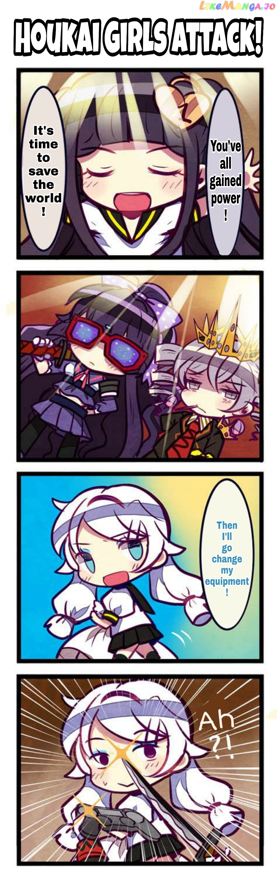 Houkai Gakuen 4 Koma chapter 19 - page 1