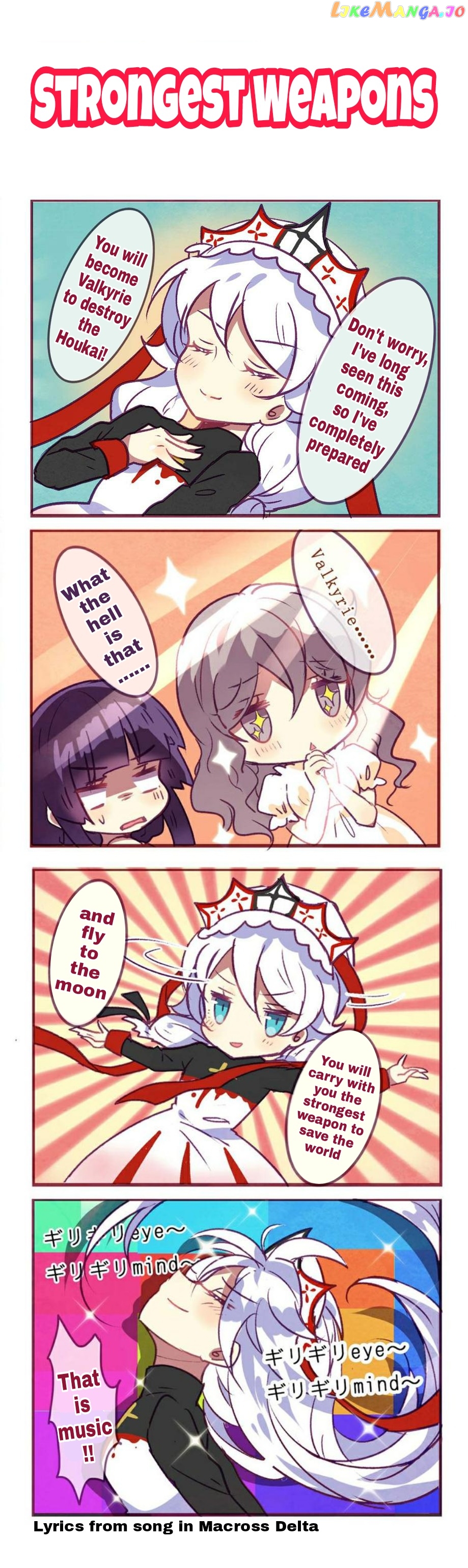 Houkai Gakuen 4 Koma chapter 87 - page 4