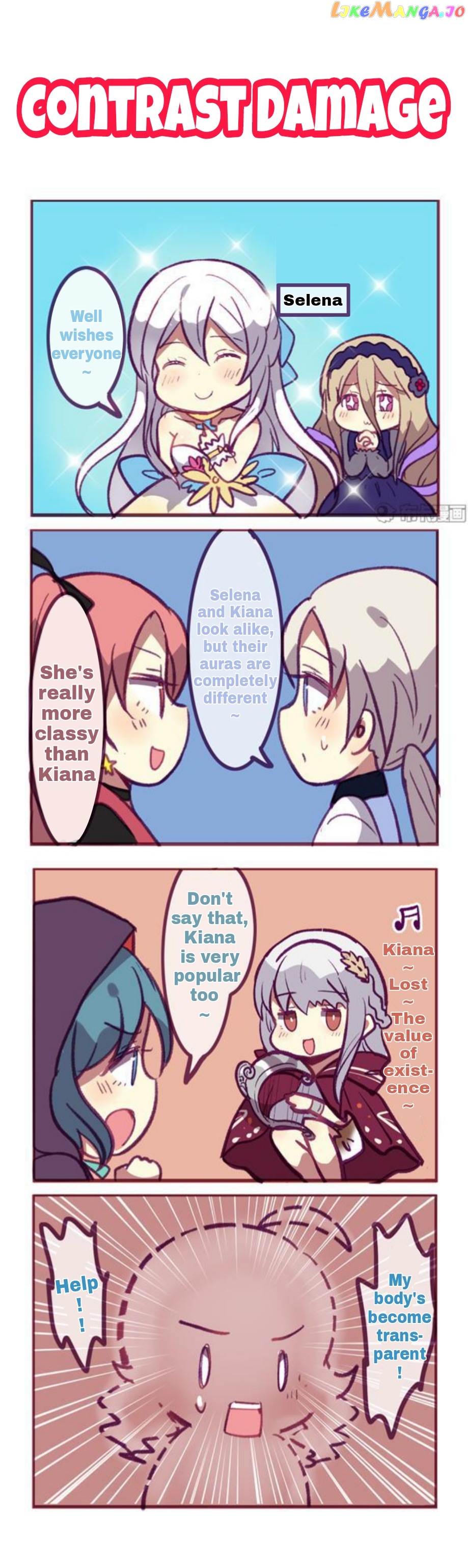 Houkai Gakuen 4 Koma chapter 167 - page 3