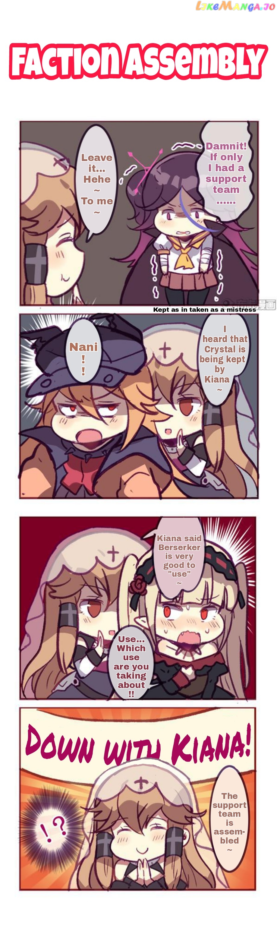 Houkai Gakuen 4 Koma chapter 168 - page 3