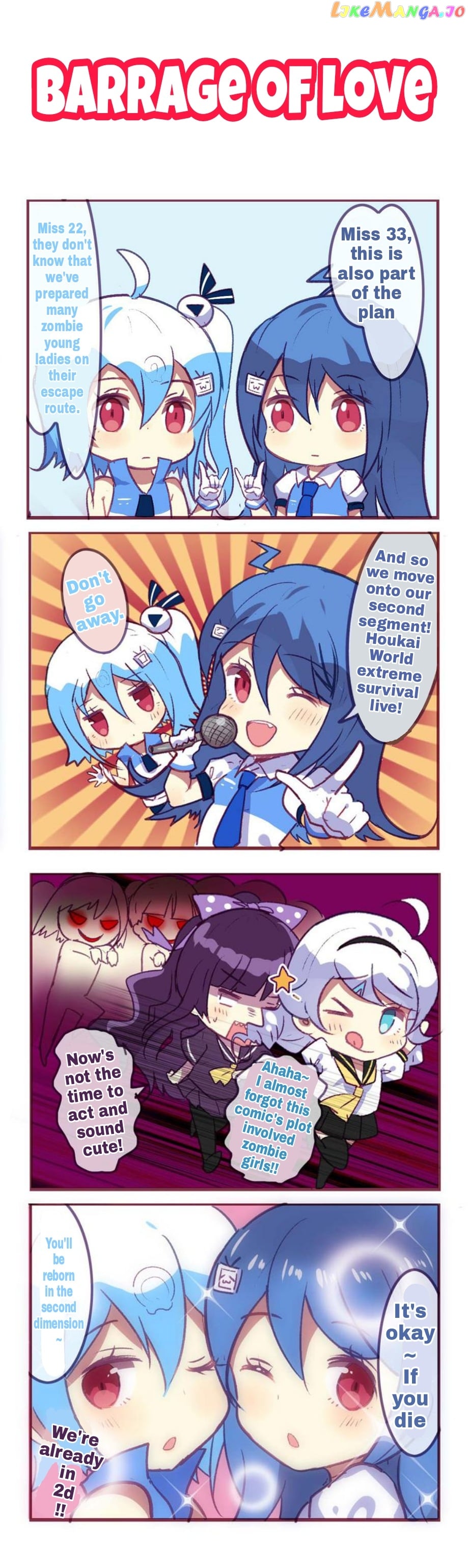 Houkai Gakuen 4 Koma chapter 94 - page 3