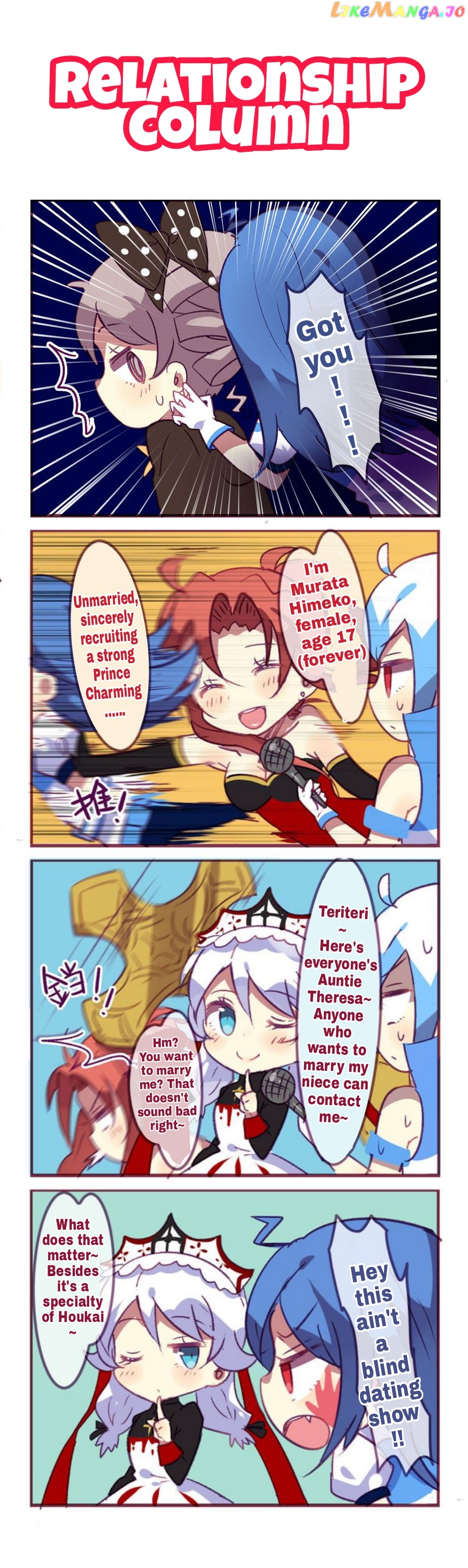 Houkai Gakuen 4 Koma chapter 95 - page 2