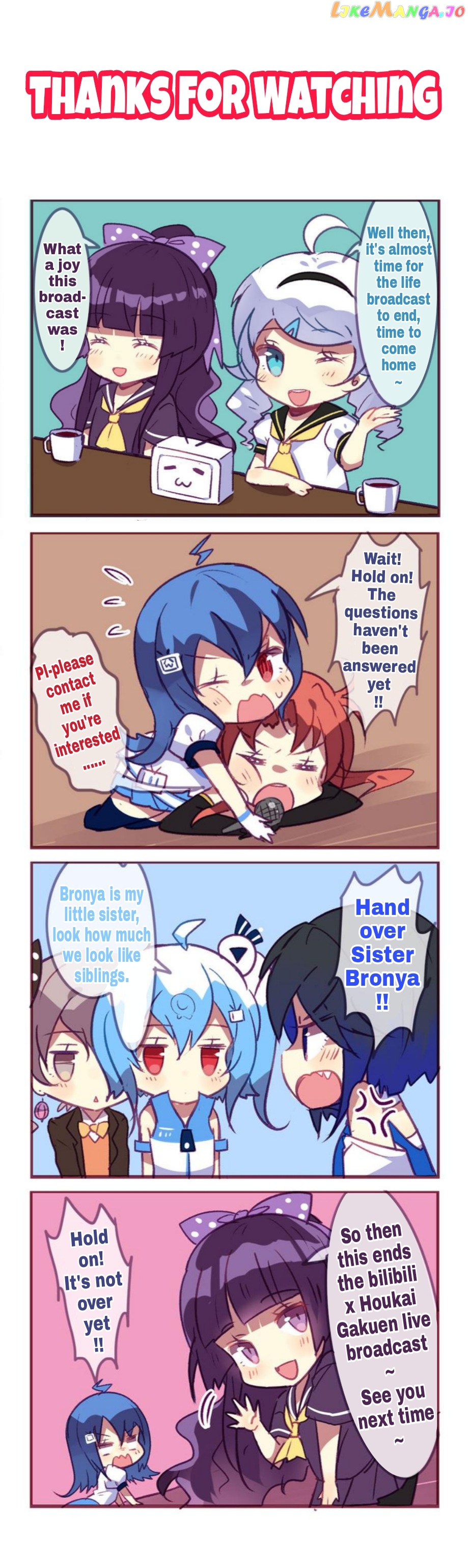 Houkai Gakuen 4 Koma chapter 95 - page 4