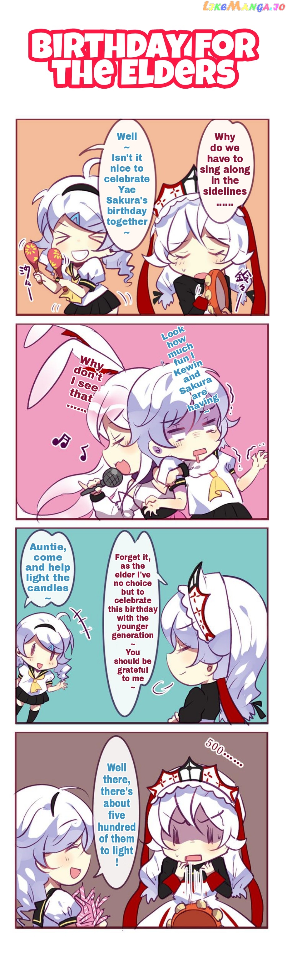 Houkai Gakuen 4 Koma chapter 99 - page 2