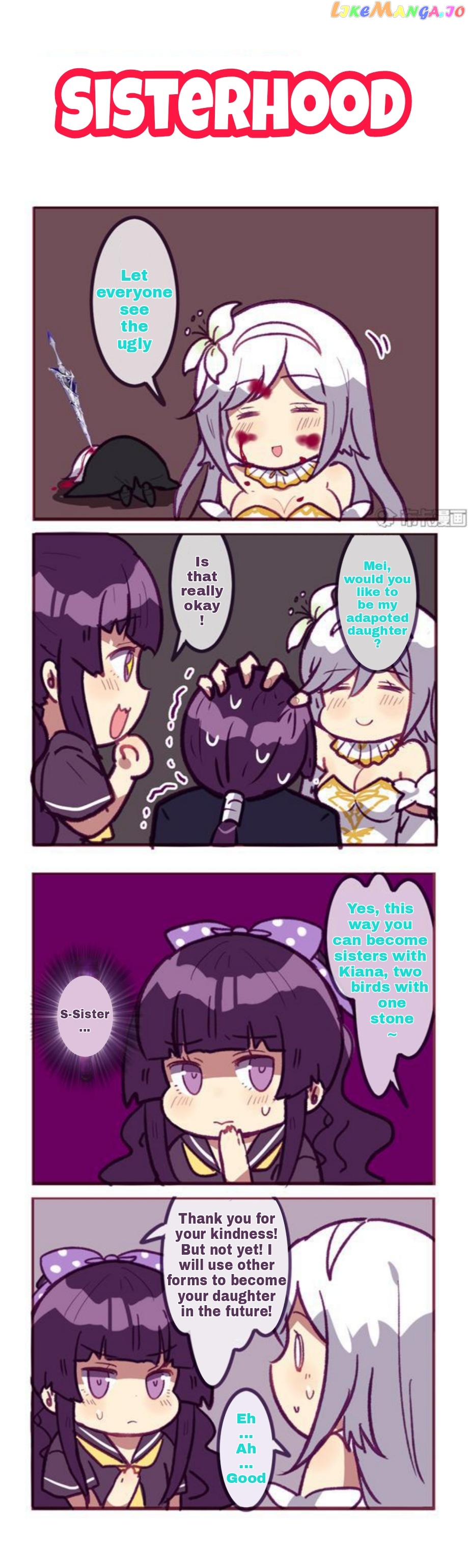 Houkai Gakuen 4 Koma chapter 176 - page 3
