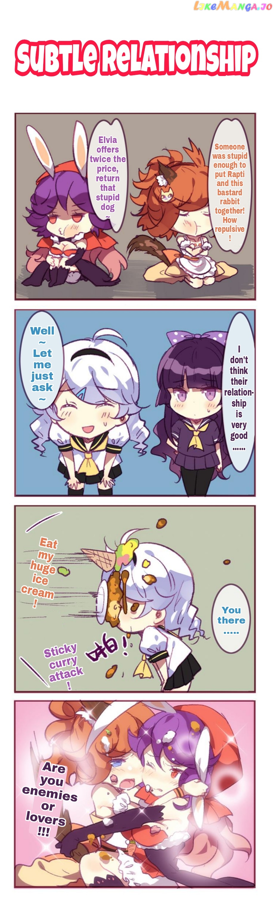 Houkai Gakuen 4 Koma chapter 100 - page 3