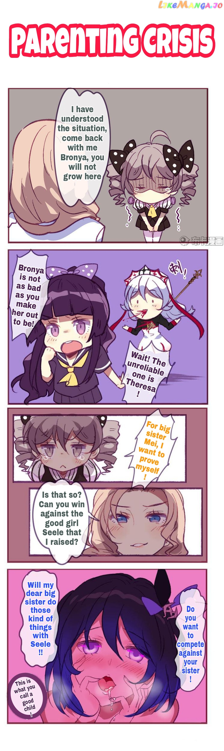 Houkai Gakuen 4 Koma chapter 106 - page 4
