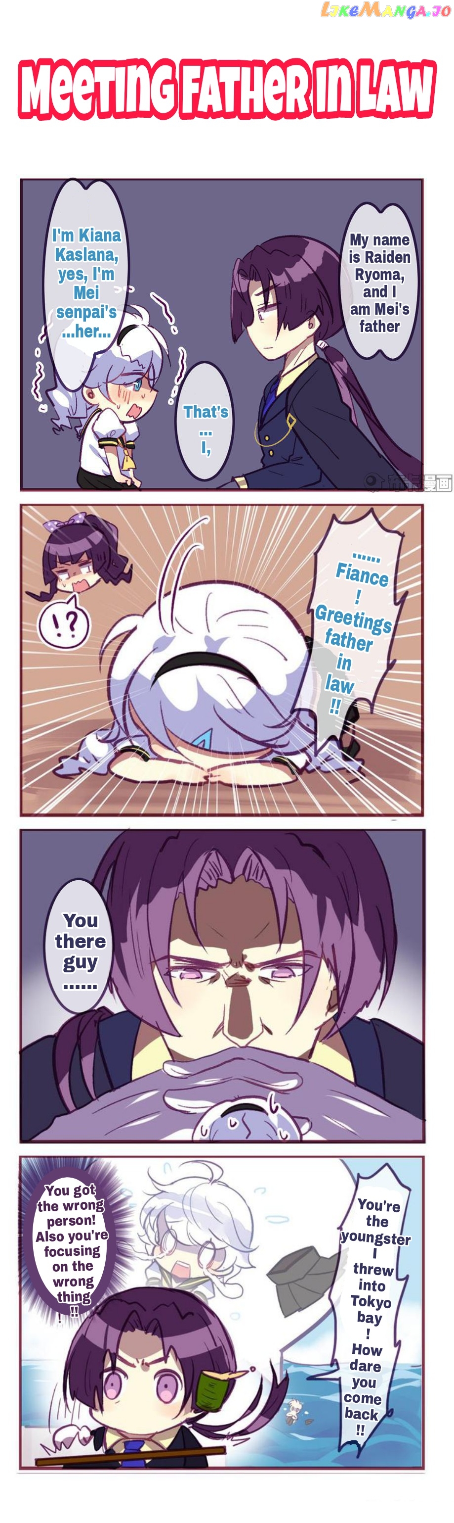 Houkai Gakuen 4 Koma chapter 109 - page 2