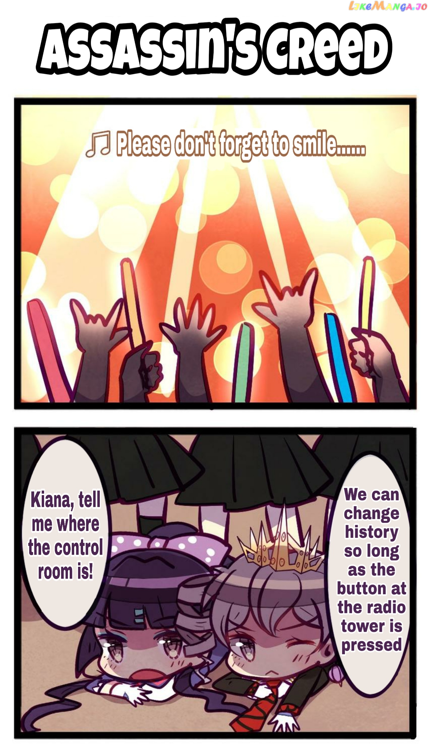 Houkai Gakuen 4 Koma chapter 40 - page 1