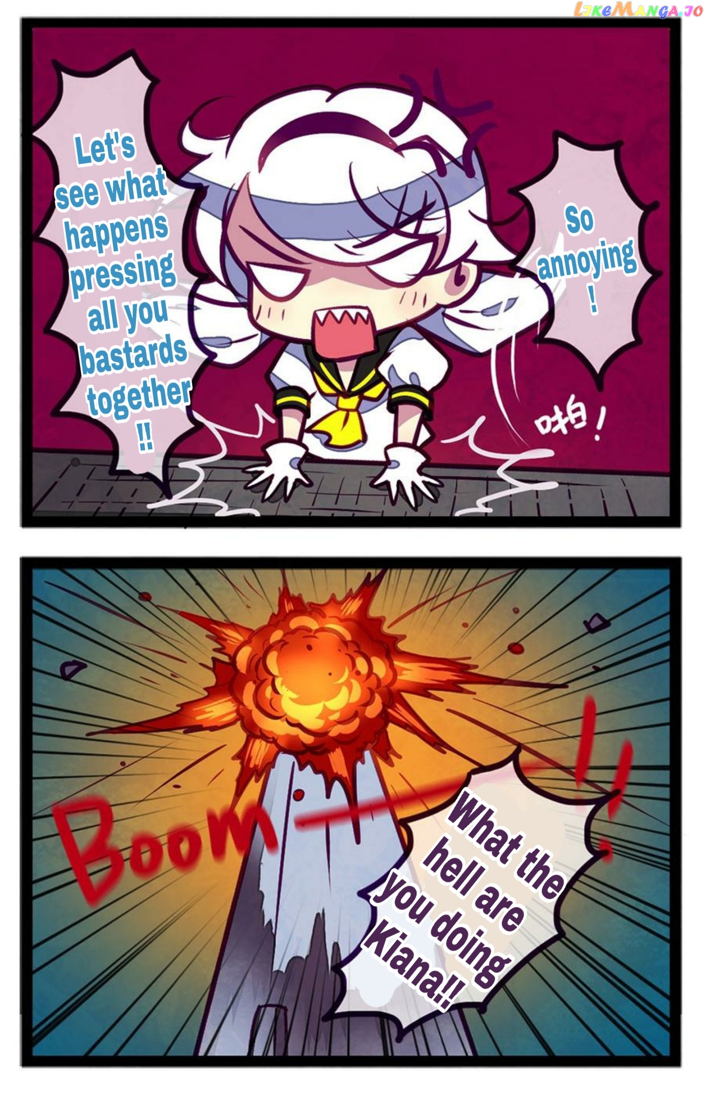 Houkai Gakuen 4 Koma chapter 41 - page 4