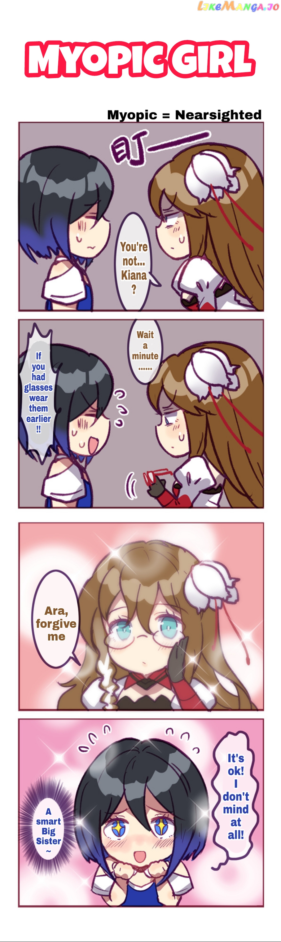 Houkai Gakuen 4 Koma chapter 189 - page 3