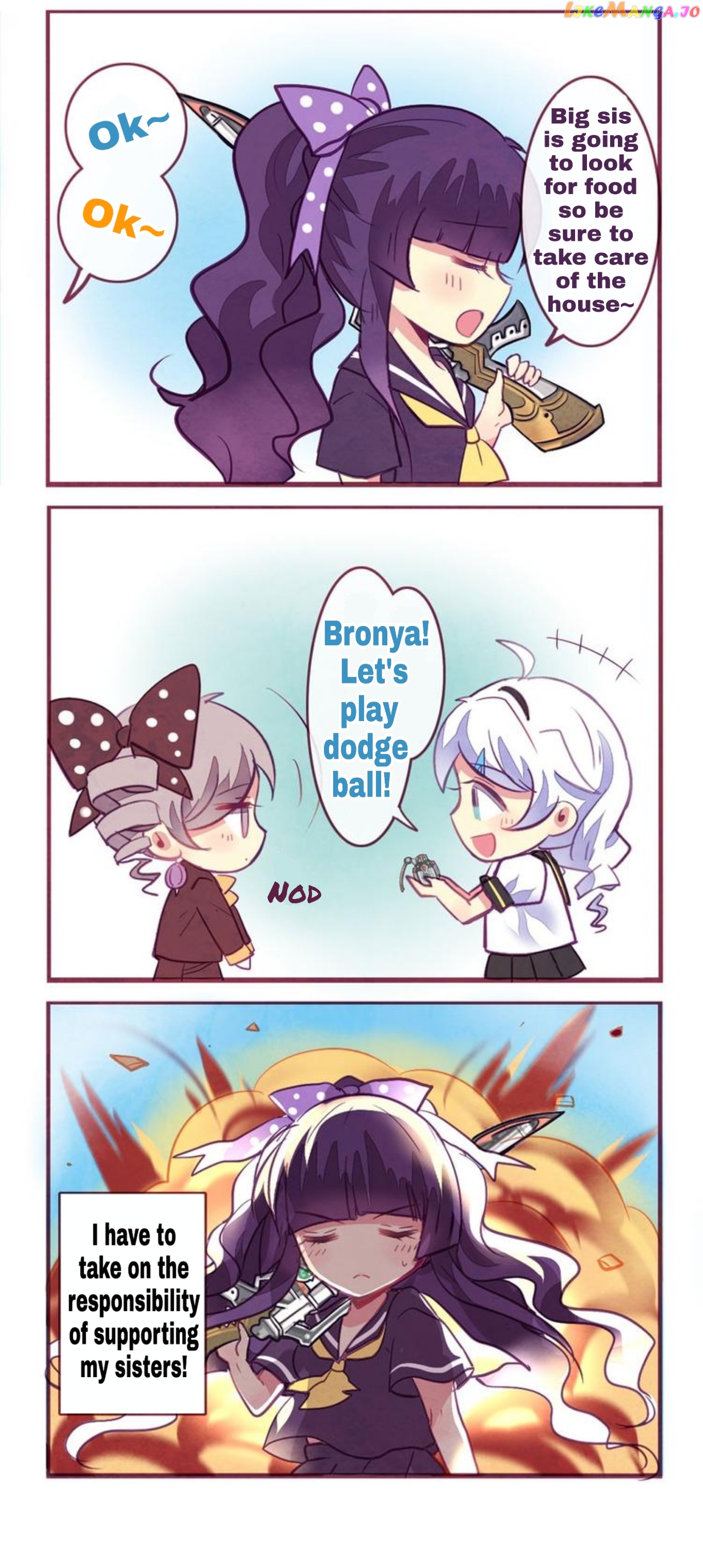 Houkai Gakuen 4 Koma chapter 46 - page 4