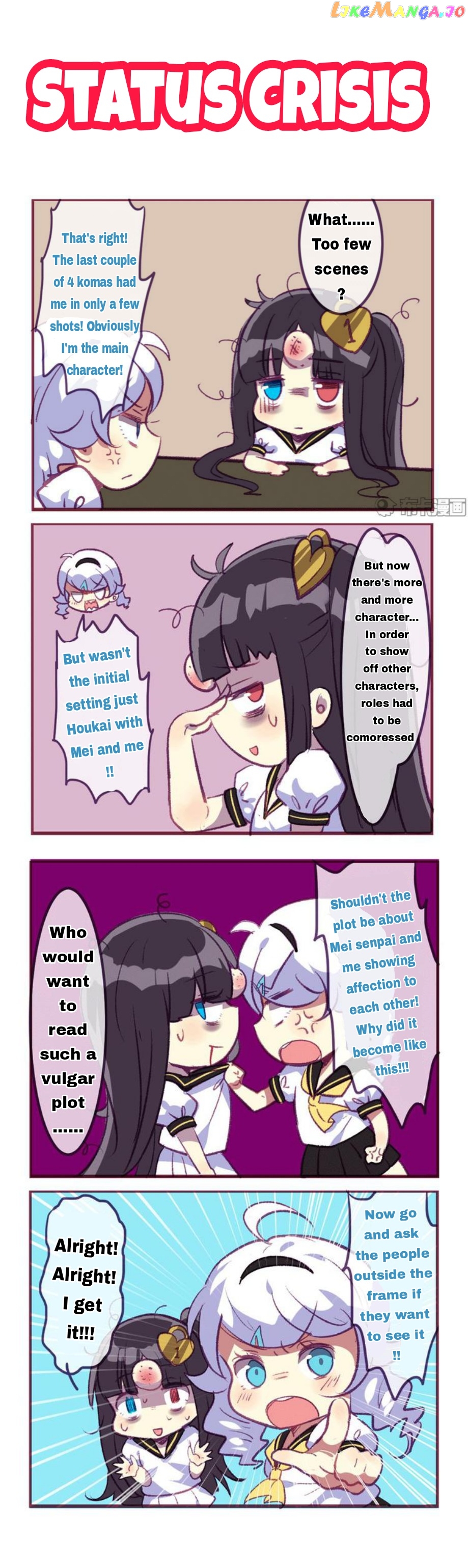 Houkai Gakuen 4 Koma chapter 116 - page 2