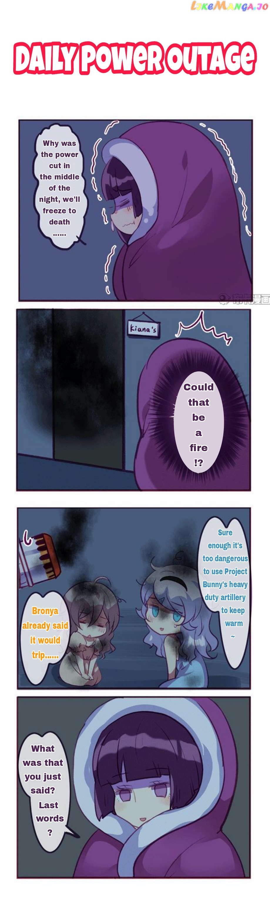 Houkai Gakuen 4 Koma chapter 119 - page 3