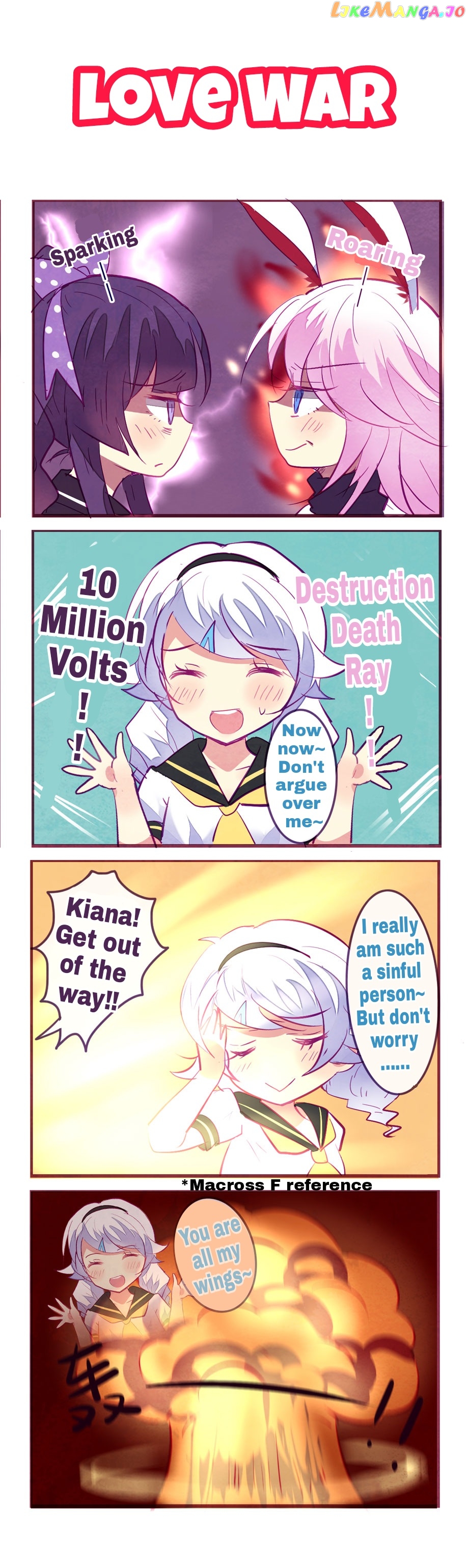 Houkai Gakuen 4 Koma chapter 50 - page 4