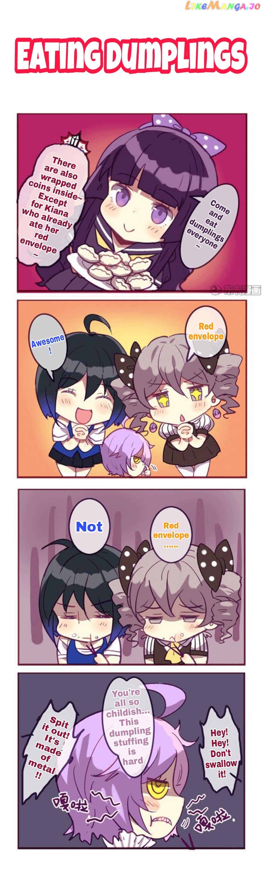 Houkai Gakuen 4 Koma chapter 123 - page 3