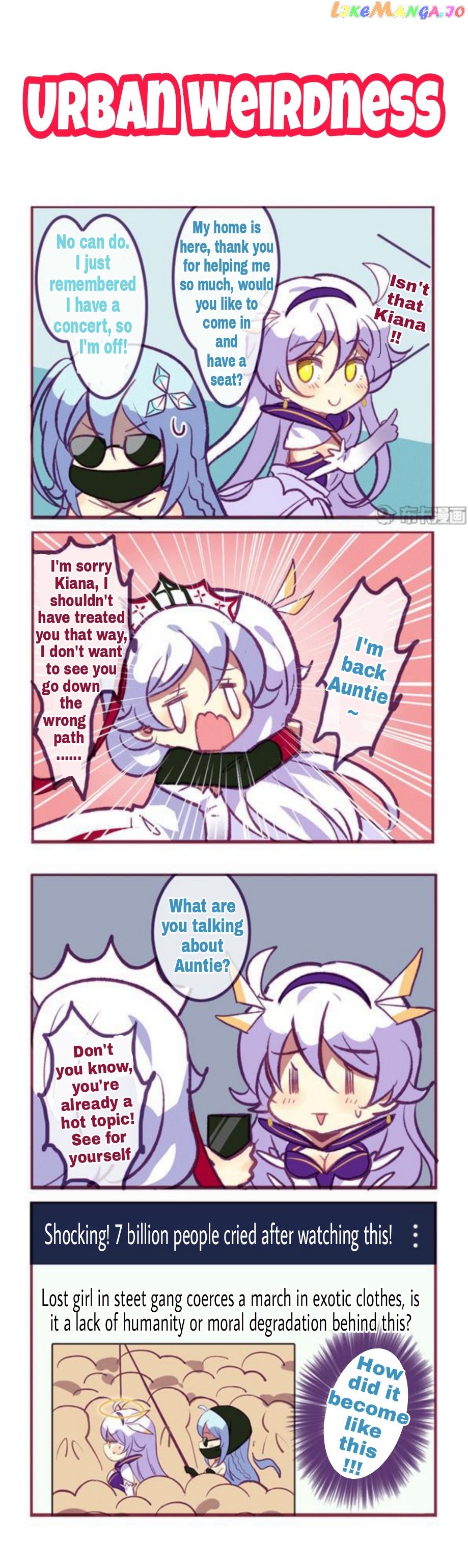 Houkai Gakuen 4 Koma chapter 126 - page 4