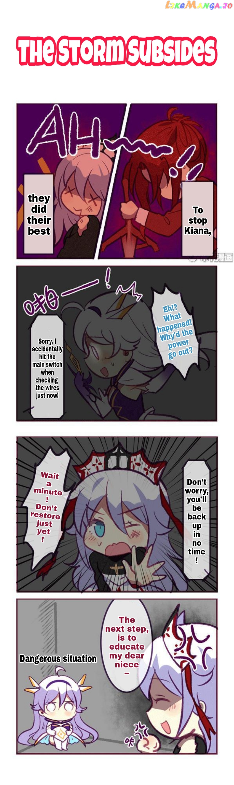 Houkai Gakuen 4 Koma chapter 127 - page 3