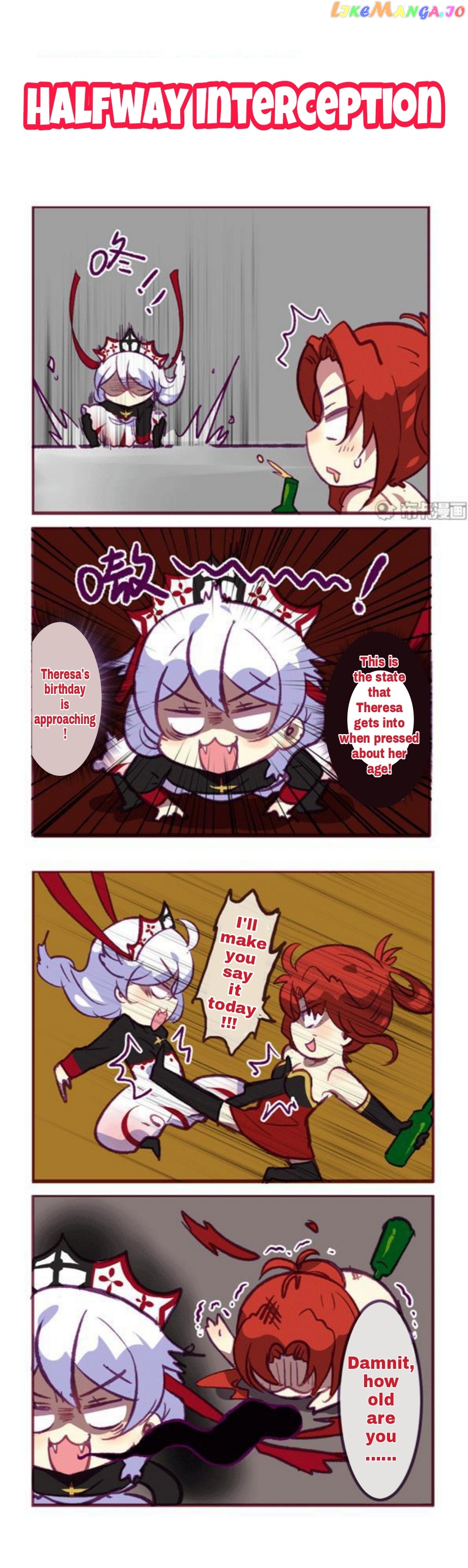 Houkai Gakuen 4 Koma chapter 128 - page 2