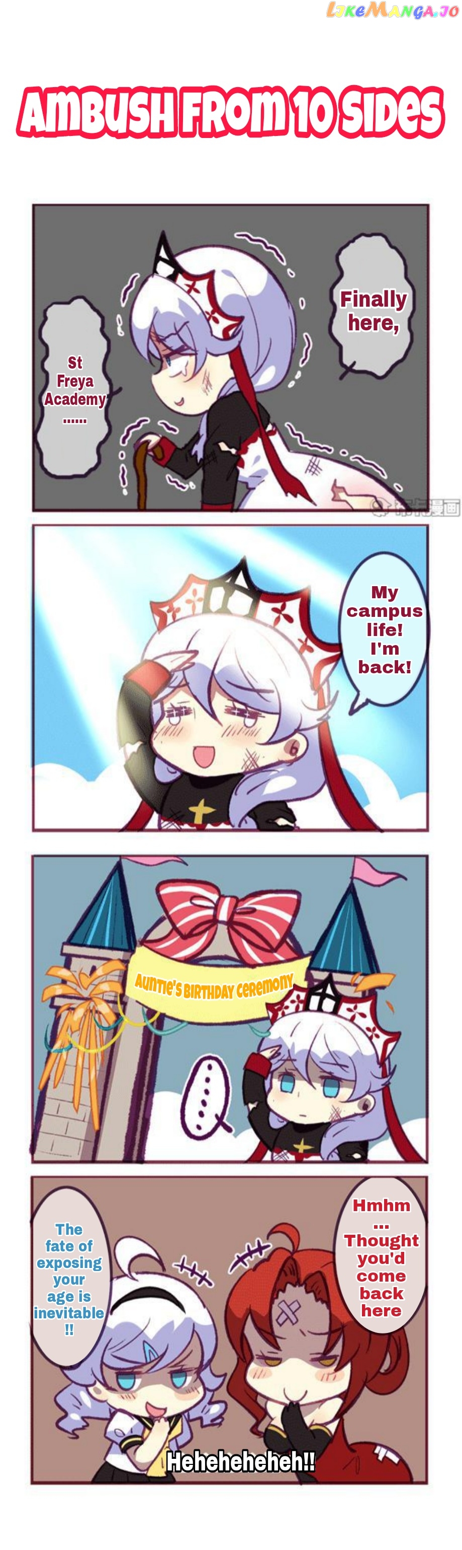 Houkai Gakuen 4 Koma chapter 128 - page 4