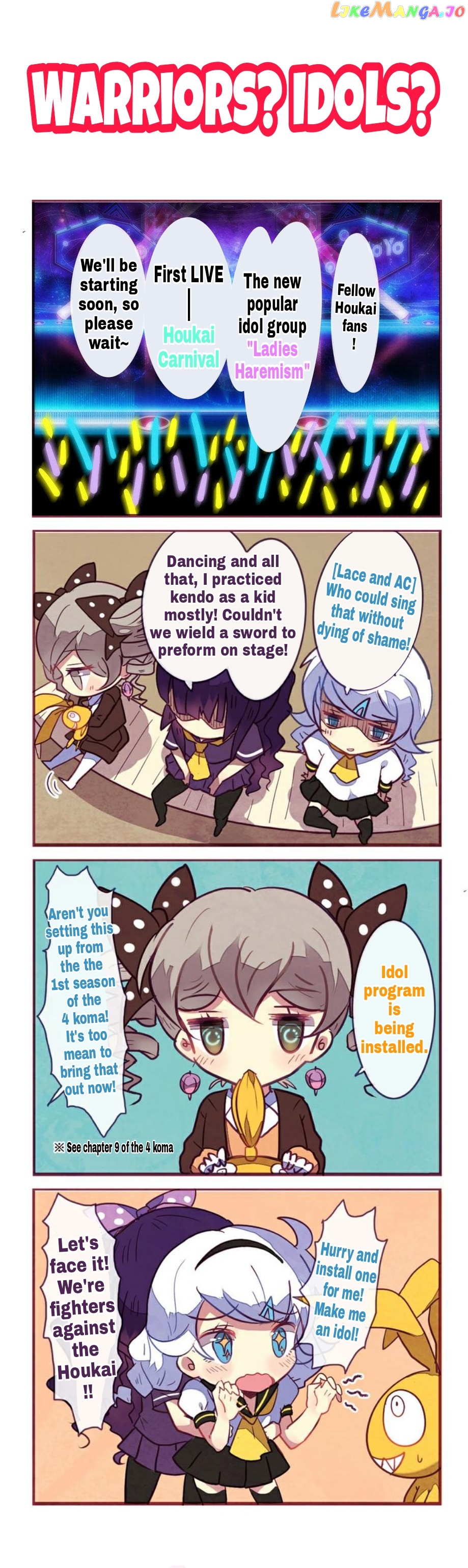 Houkai Gakuen 4 Koma chapter 58 - page 1