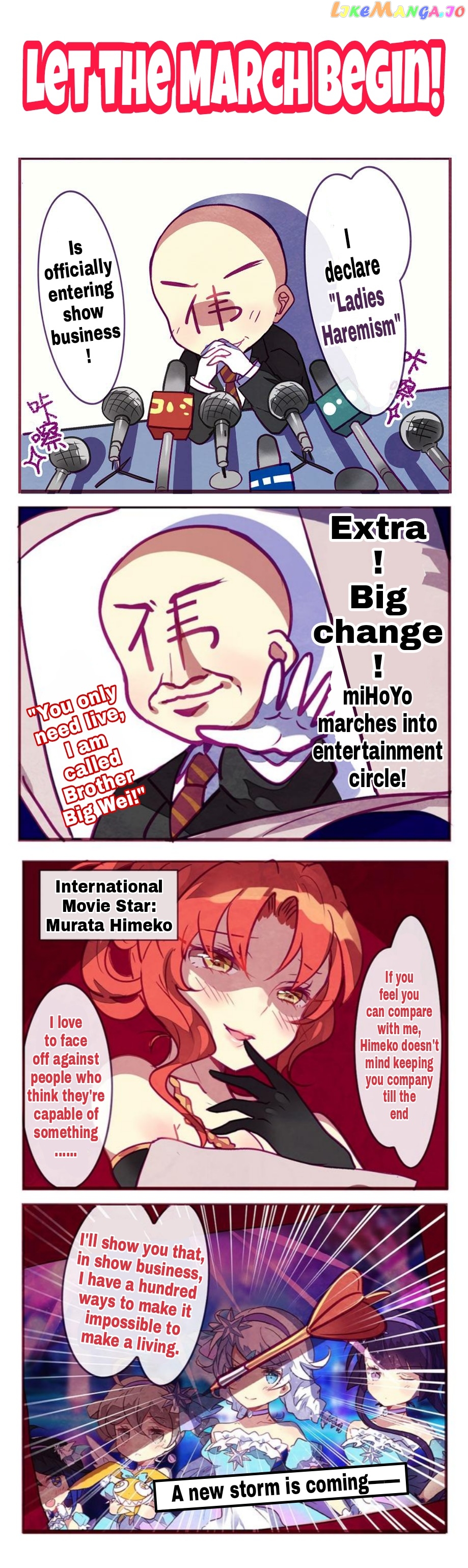 Houkai Gakuen 4 Koma chapter 59 - page 4