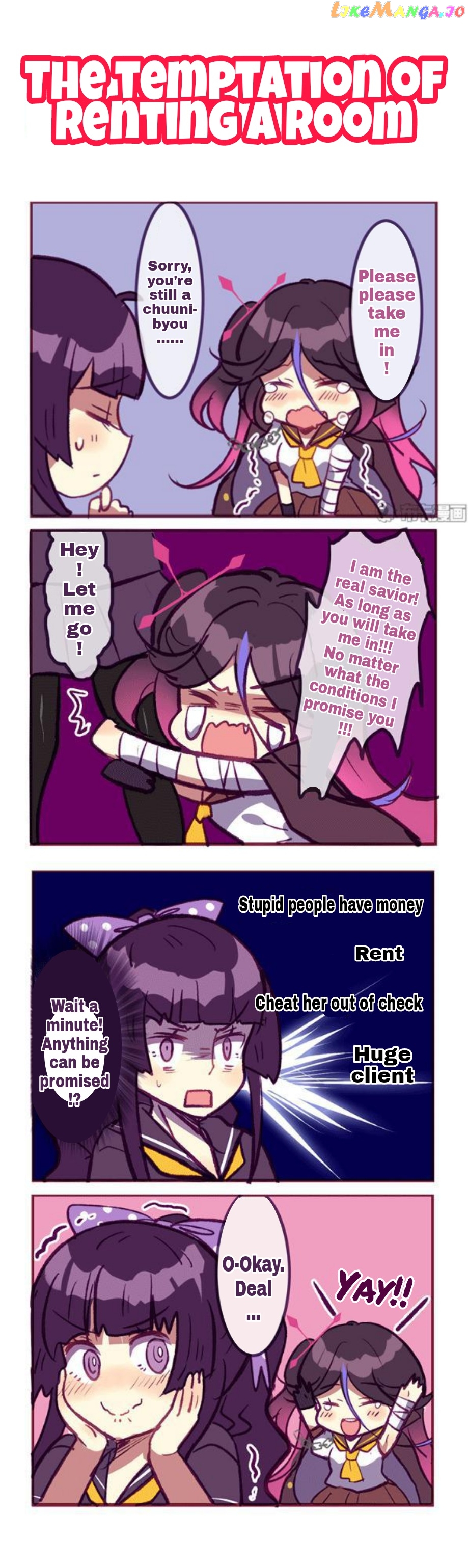 Houkai Gakuen 4 Koma chapter 132 - page 3