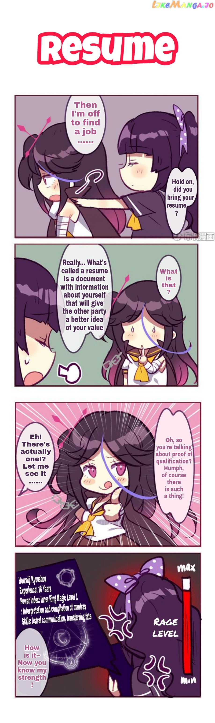 Houkai Gakuen 4 Koma chapter 133 - page 2