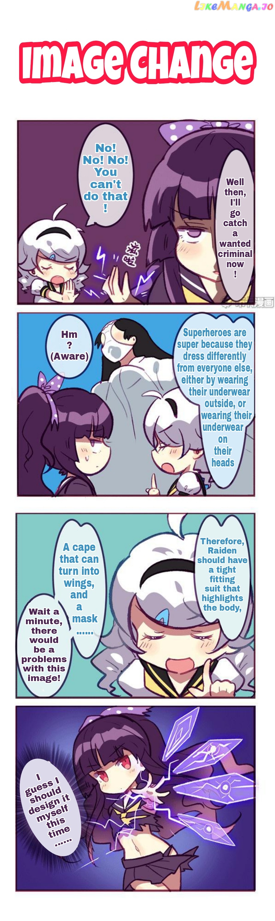 Houkai Gakuen 4 Koma chapter 134 - page 4