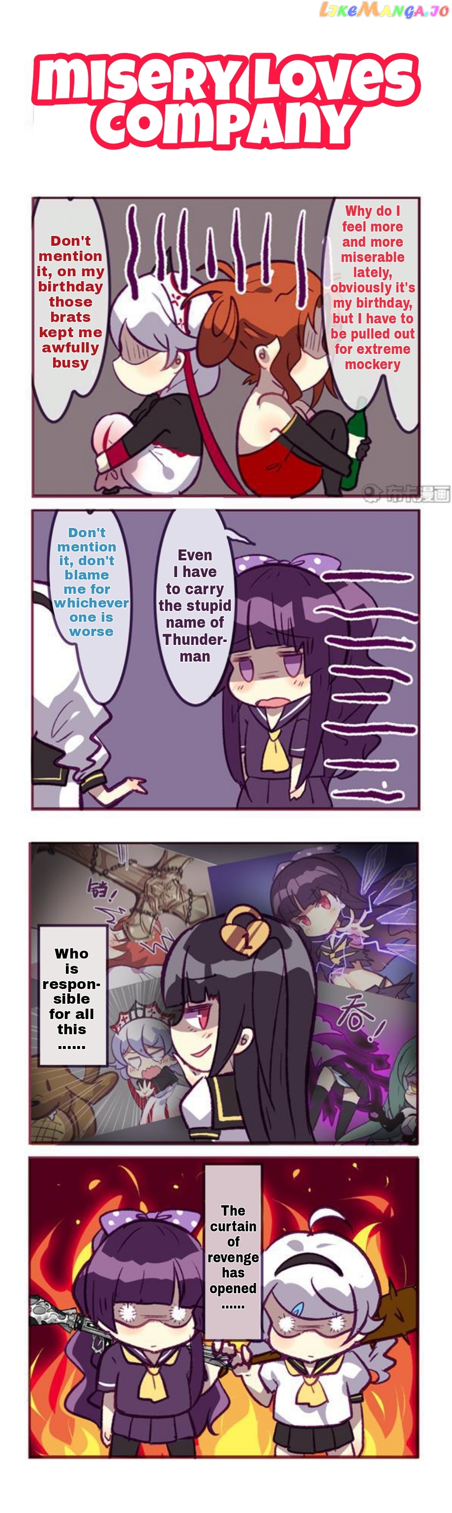 Houkai Gakuen 4 Koma chapter 142 - page 1