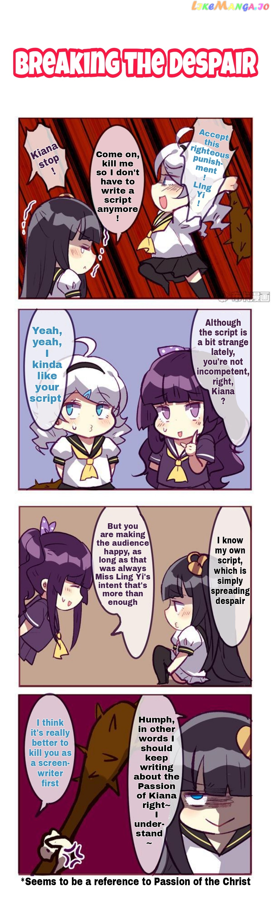 Houkai Gakuen 4 Koma chapter 142 - page 4