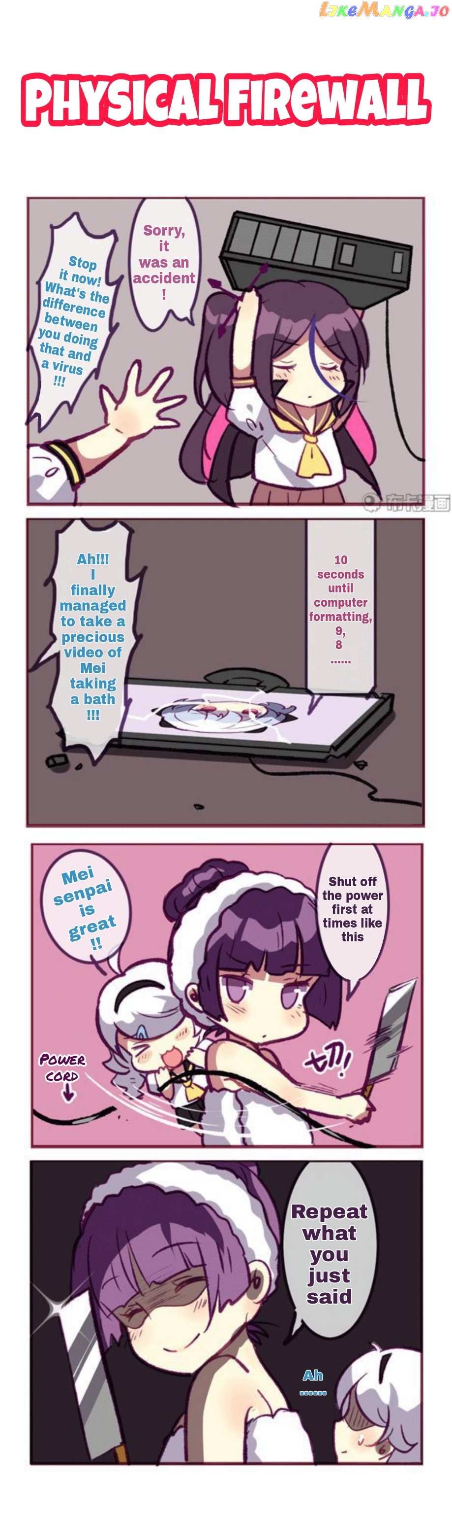 Houkai Gakuen 4 Koma chapter 143 - page 3