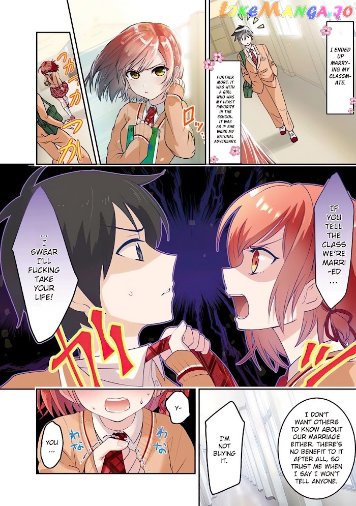 I’m getting married to a girl I hate in my class chapter 3 - page 1