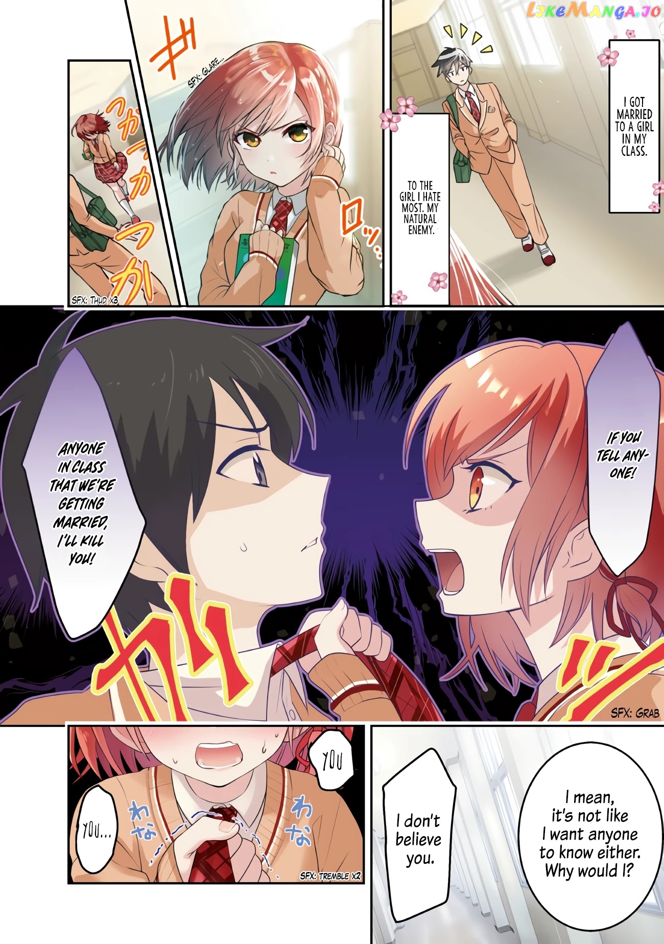 I’m getting married to a girl I hate in my class chapter 3.1 - page 1