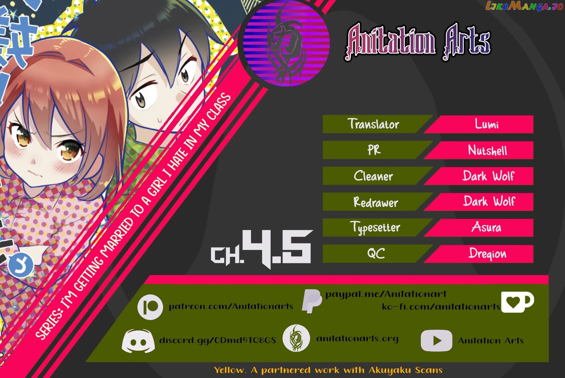 I’m getting married to a girl I hate in my class chapter 4 - page 33