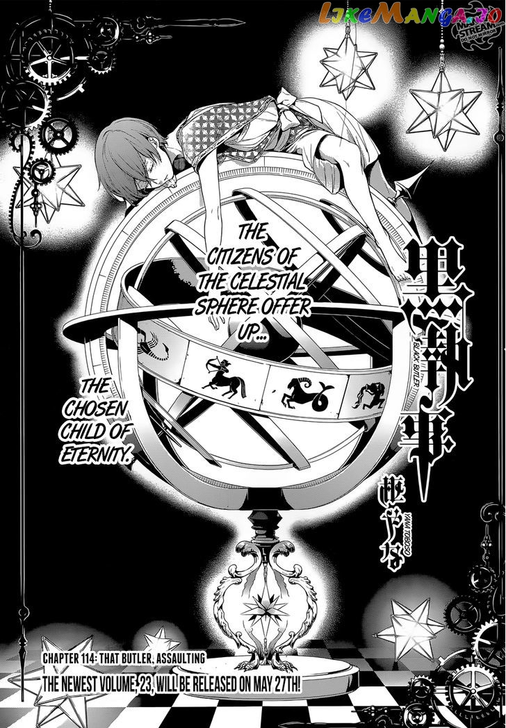 Kuroshitsuji - Manga chapter 114 - page 1