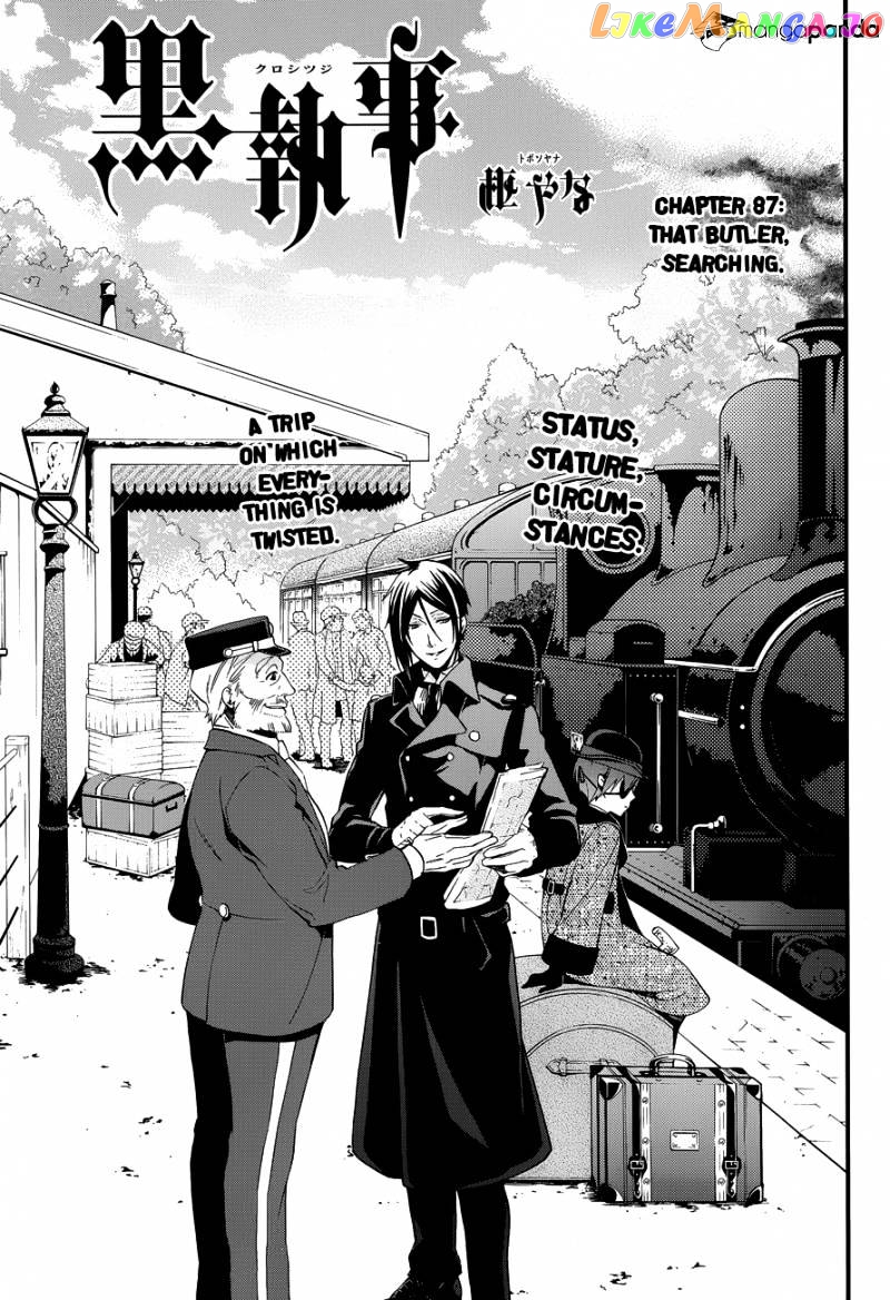 Kuroshitsuji - Manga chapter 87 - page 1